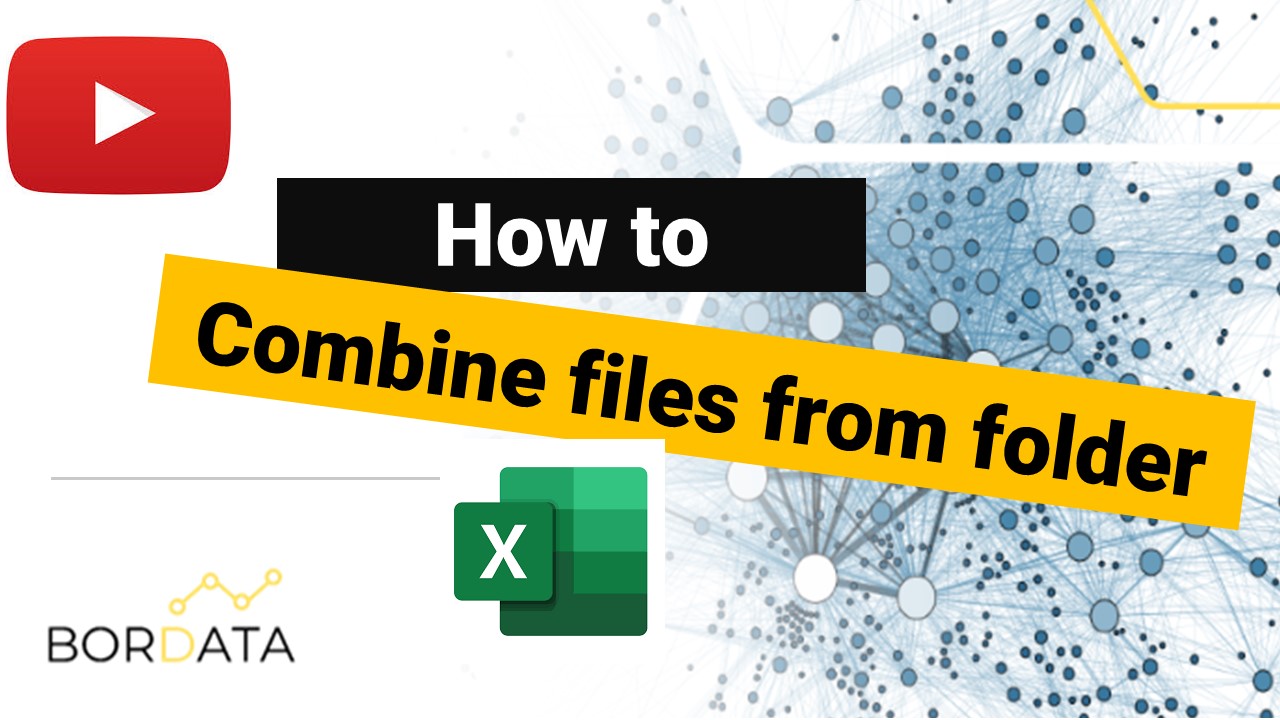 How to combine multiple Excel files from a folder